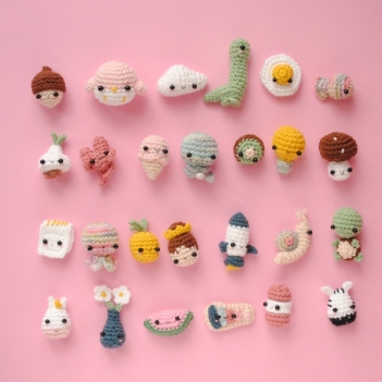 Alphabet Collection amigurumi pattern by The Wandering Deer