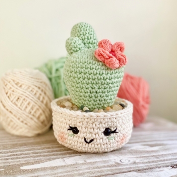 Desert Bloom Cactus amigurumi pattern by Cloud 9 Knots