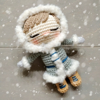 Kaya the Inuit amigurumi pattern by Coco On The Rainbow