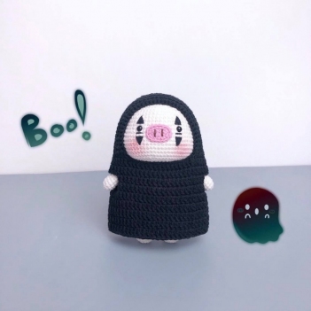The No Face Pig  amigurumi pattern by Jenniedolly
