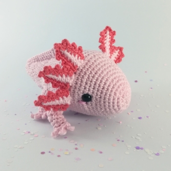 Axolotl amigurumi pattern by Lise & Stitch