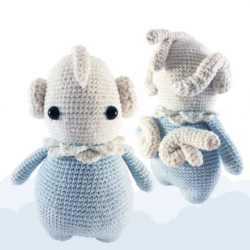 Eole the element of Air amigurumi pattern by Lise & Stitch