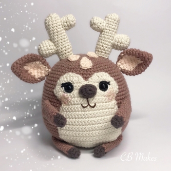 Kaycee the Deer amigurumi pattern by C.B.Makes