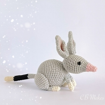 Shia the Bush Bilby and Easter basket amigurumi pattern by C.B.Makes