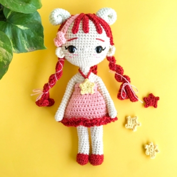  Zodiac Aries Princess amigurumi pattern by Anvi's Granny