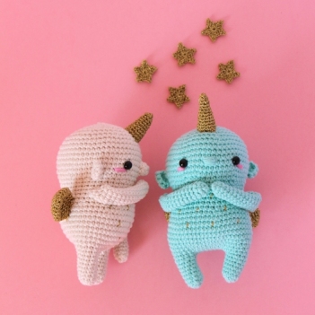 The unicorn elves amigurumi pattern by Kurumi