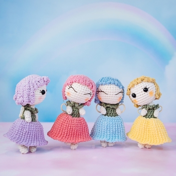 Tulip Fairy amigurumi pattern by Mumigurumi