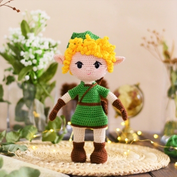 Link the warrior amigurumi pattern by LaCigogne