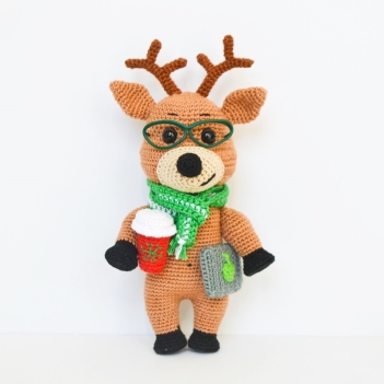 Viktor the reindeer amigurumi pattern by LaCigogne