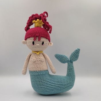 Niki the Mermaid amigurumi pattern by IwannaBeHara