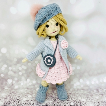 Miss January amigurumi pattern by Fluffy Tummy