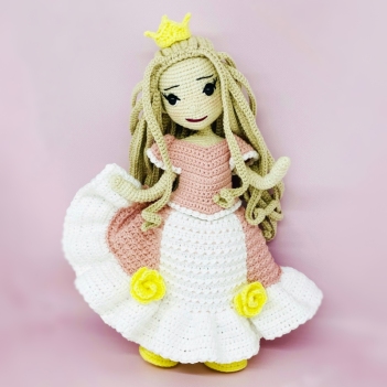 Princess amigurumi pattern by Fluffy Tummy