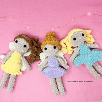 Build a Fairy amigurumi pattern by Whimsical Yarn Creations