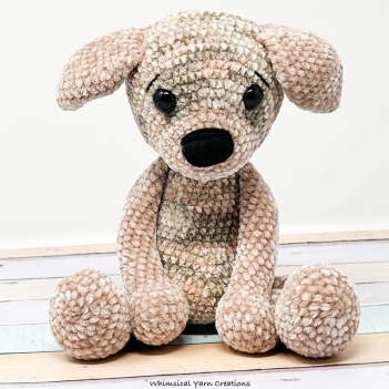 Cuddle Puppy  amigurumi pattern by Whimsical Yarn Creations