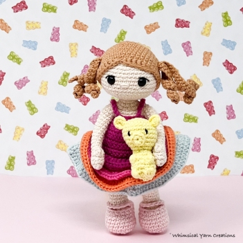 Marigold amigurumi pattern by Whimsical Yarn Creations