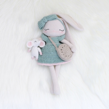 Ottilie and Penny amigurumi pattern by THEODOREANDROSE