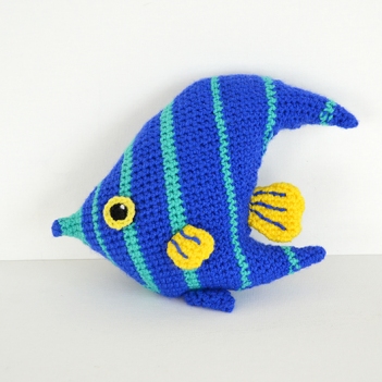 Angelfish amigurumi pattern by The Flying Dutchman Crochet Design