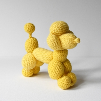 Balloon Poodle amigurumi pattern by The Flying Dutchman Crochet Design