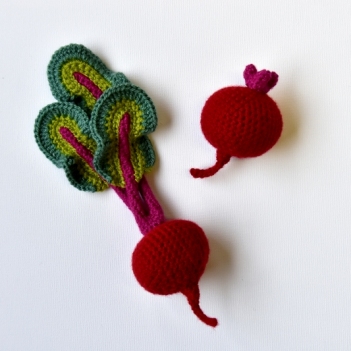 Beetroots amigurumi pattern by The Flying Dutchman Crochet Design