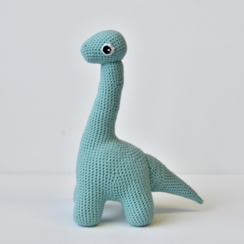 Brontosaurus amigurumi pattern by The Flying Dutchman Crochet Design