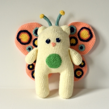 Butterfly Cat amigurumi pattern by The Flying Dutchman Crochet Design