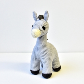 Donkey amigurumi pattern by The Flying Dutchman Crochet Design