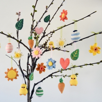 Easter Amigurumi Ornaments amigurumi pattern by The Flying Dutchman Crochet Design