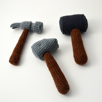 Hammer Time! amigurumi pattern by The Flying Dutchman Crochet Design