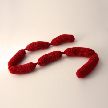 Sausage Chain amigurumi pattern by The Flying Dutchman Crochet Design
