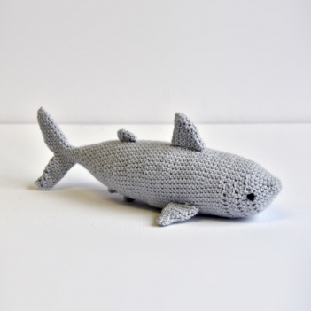 Shark! amigurumi pattern by The Flying Dutchman Crochet Design