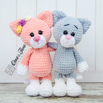 Kim the Little Kitty  amigurumi pattern by One and Two Company