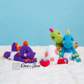 The Hatching Party amigurumi pattern by One and Two Company