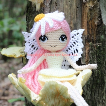 Althaena the Summer Fairy amigurumi pattern by Epic Kawaii