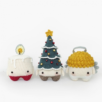 4 seasons series special Christmas amigurumi pattern by Lalylala