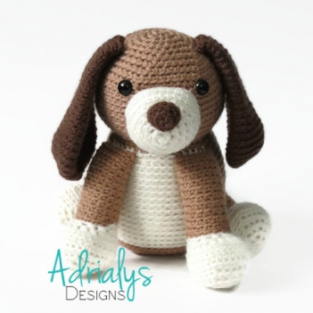 Donovan the Dog amigurumi pattern by Adrialys Designs