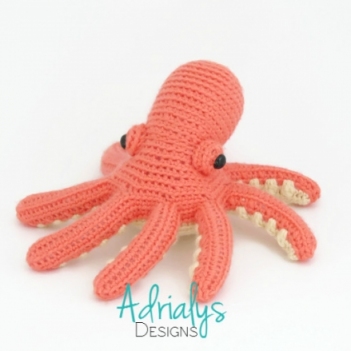 Owen the Tiny Octopus amigurumi pattern by Adrialys Designs
