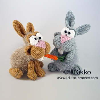 Bunny and Clyde amigurumi pattern by IlDikko