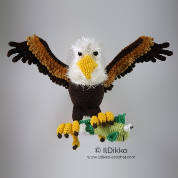 Earl the Eagle amigurumi pattern by IlDikko