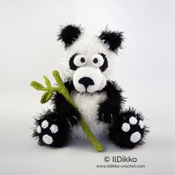 Pangu the Panda amigurumi pattern by IlDikko