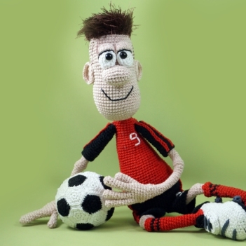 Scorer Scott amigurumi pattern by IlDikko