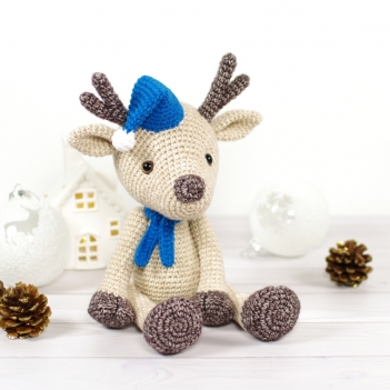 Reindeer amigurumi pattern by Kristi Tullus