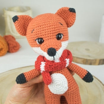 Foxi the Little Fox amigurumi pattern by DioneDesign