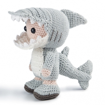 Shark-A-Jack amigurumi pattern by Dendennis