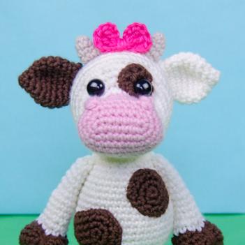 Doris the Cow amigurumi pattern by One and Two Company