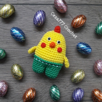 Easter Chick amigurumi pattern
