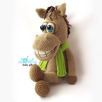 Fred the horse amigurumi pattern by Lovely Baby Gift