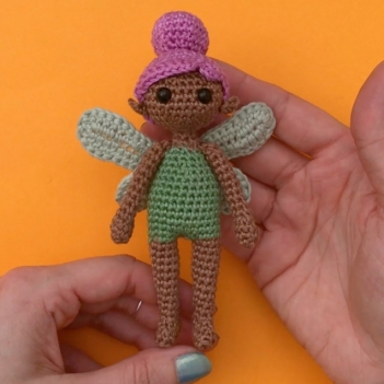 Little fairy doll amigurumi pattern