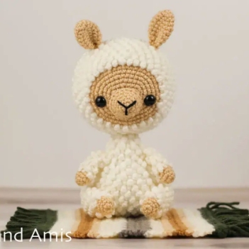 Luca the Llama amigurumi pattern