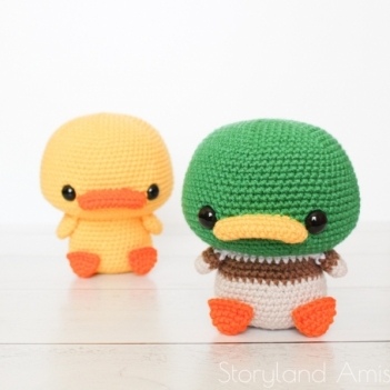 Maddox the Mallard and Davy the Duck amigurumi pattern