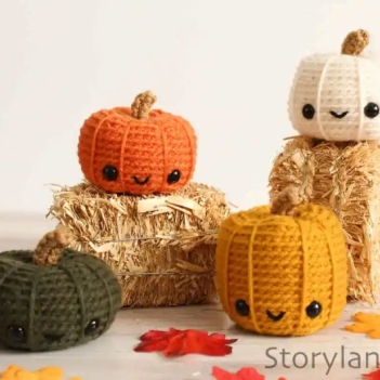 Mini Pumpkins amigurumi pattern